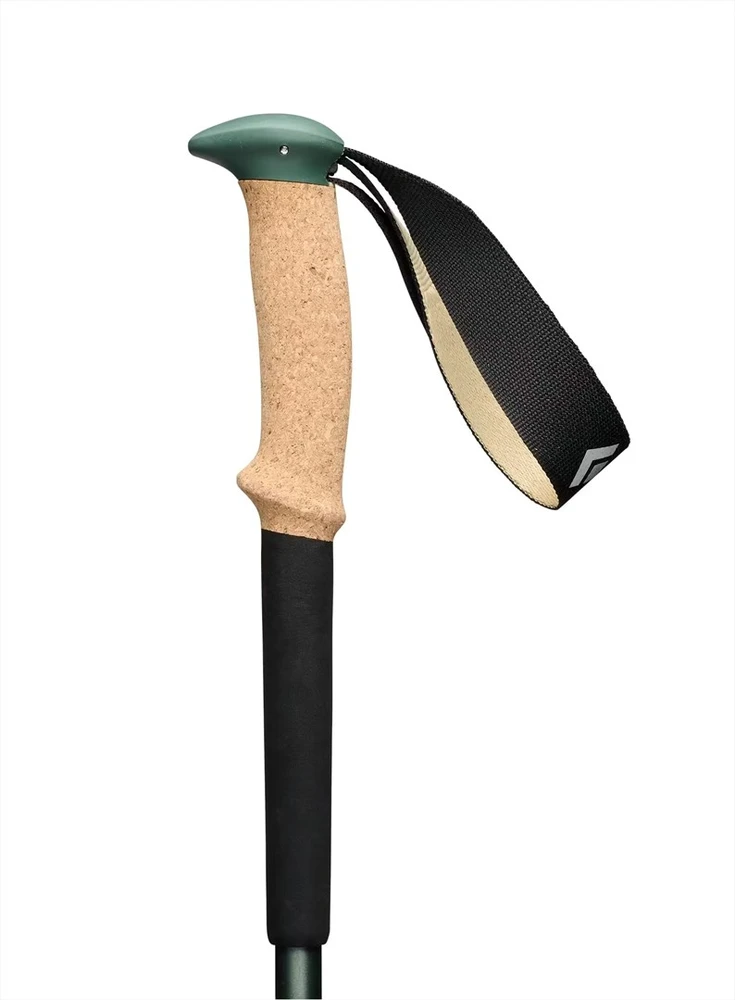 Black Diamond Juodas Diamond Juodas DIAMOND Trail Cork Trekking Poles laurel žalias