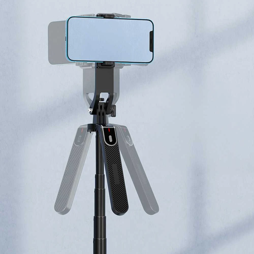 Blavec Asmenukių lazda Aliuminio Fusion P08 tripod + nuotoliniu valdymu + 1 lamp 2,2 metres (SSFP08-TR1LB22) juodos spalvos