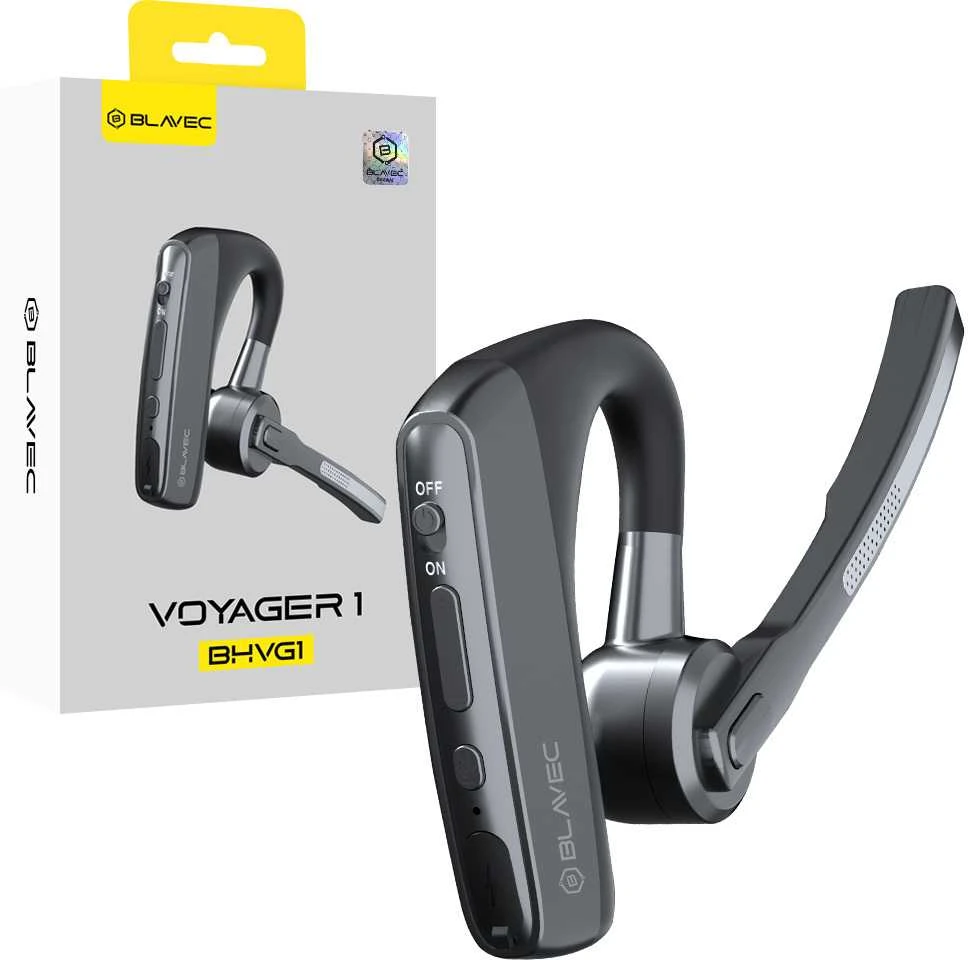 Blavec Ausinė Bluetooth Voyager 1 Multipoint (BHVG1-B) juoda