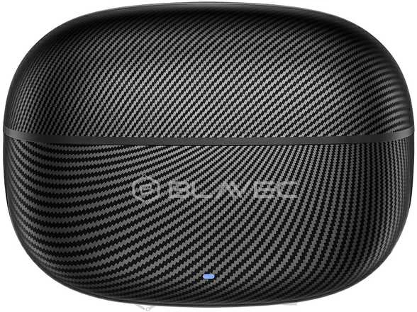 Blavec ausinės Bluetooth TWS BW-02 Carbon (BW02-B) juodos spalvos