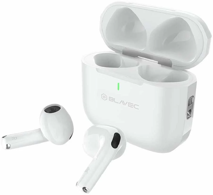 Blavec ausinės Bluetooth TWS BW-06 Soul (BW06S-W) baltos spalvos
