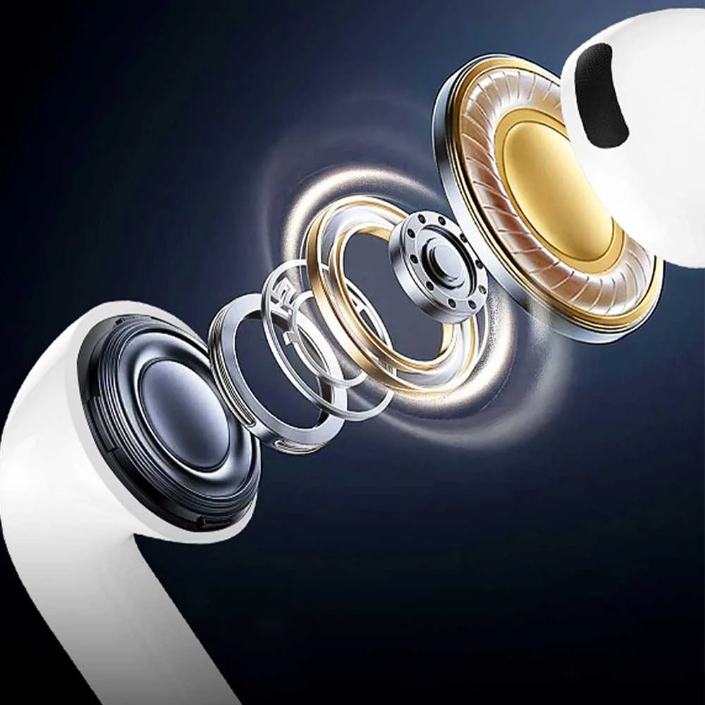 Blavec ausinės Bluetooth TWS BW-06 Soul (BW06S-W) baltos spalvos