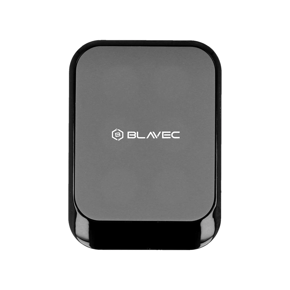 Blavec automobilio laikiklis BH-02, magnetinis, tvirtinamas prie priekinio stiklo / prietaisų skydelio (BH02-MWSB), juodas