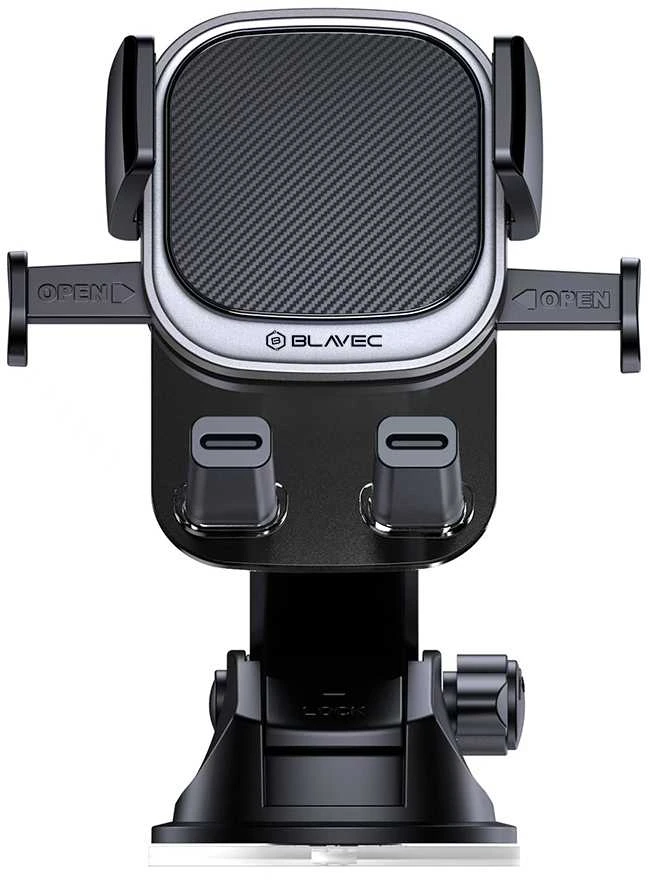Blavec automobilinis laikiklis BH-12 (BH12-WSB) juodos spalvos