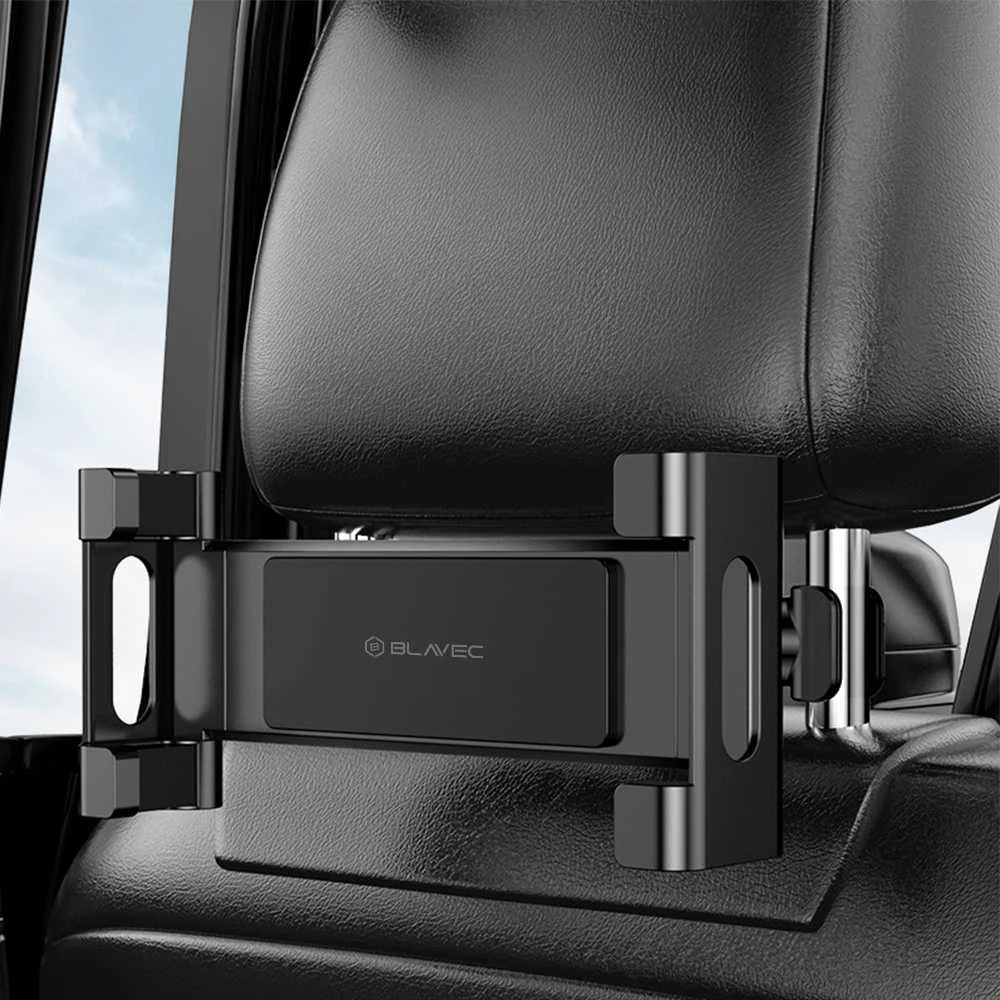 Blavec automobilinis laikiklis BH-17 to headrest (BH17-HRB) juodos spalvos