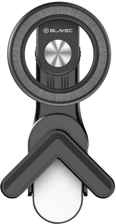 Blavec magnetinis automobilinis laikiklis BH-27 Magsafe ekrano kampui (BH27-MCB) juodas