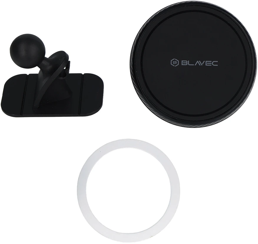 Blavec automobilinis telefono laikiklis BH-23B magnetinis (BH23-MDB) juodos spalvos