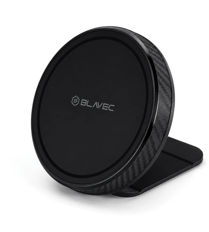 Blavec automobilinis telefono laikiklis BH-23B magnetinis (BH23-MDB) juodos spalvos