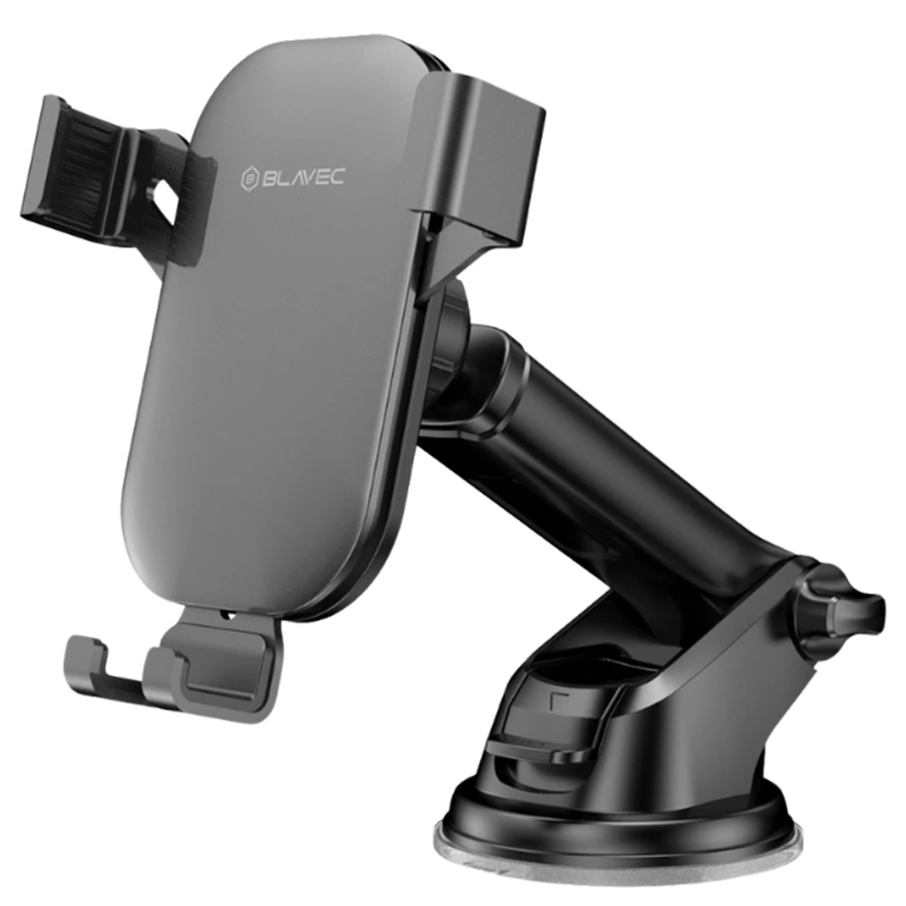 Blavec automobilinis telefono laikiklis BH-25A gravitacinis (BH25A-WB) juodos spalvos