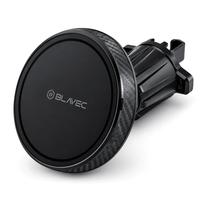 Blavec automobilinis telefono laikiklis BH-23A magnetinis (BH23-MAVA) juodos spalvos