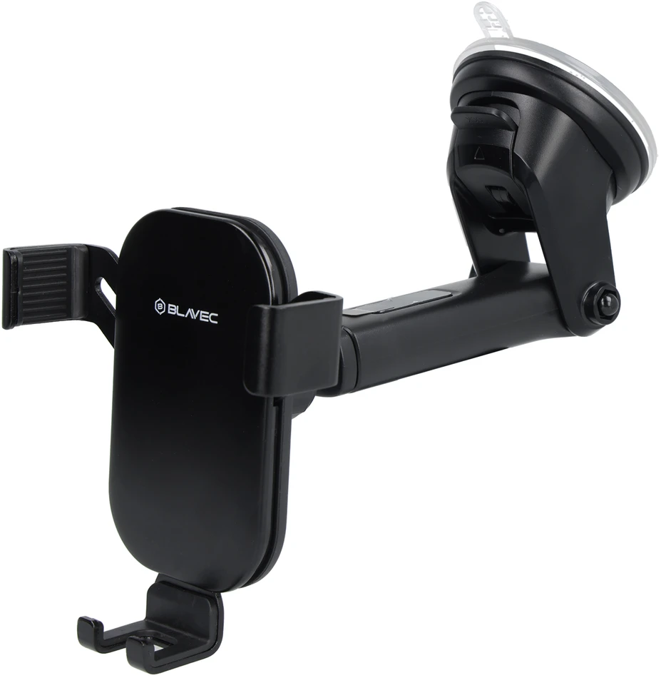 Blavec automobilinis telefono laikiklis BH-25A gravitacinis (BH25A-WB) juodos spalvos