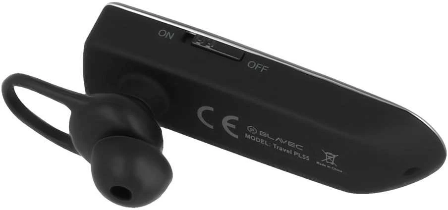Blavec Bluetooth laisvų rankų įranga Travel PL55 (BHPL55-B) juodos spalvos