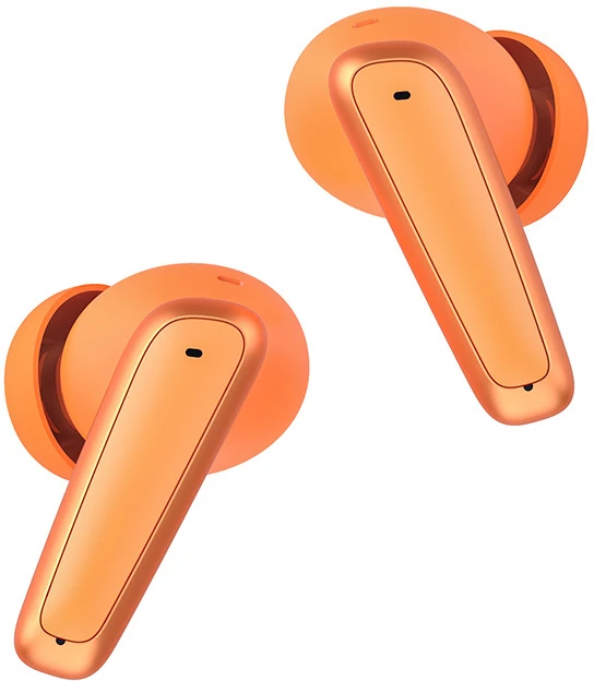 Blavec Bluetooth TWS ausinės BW-07 Live with LCD display (BW07L-O) oranžinis