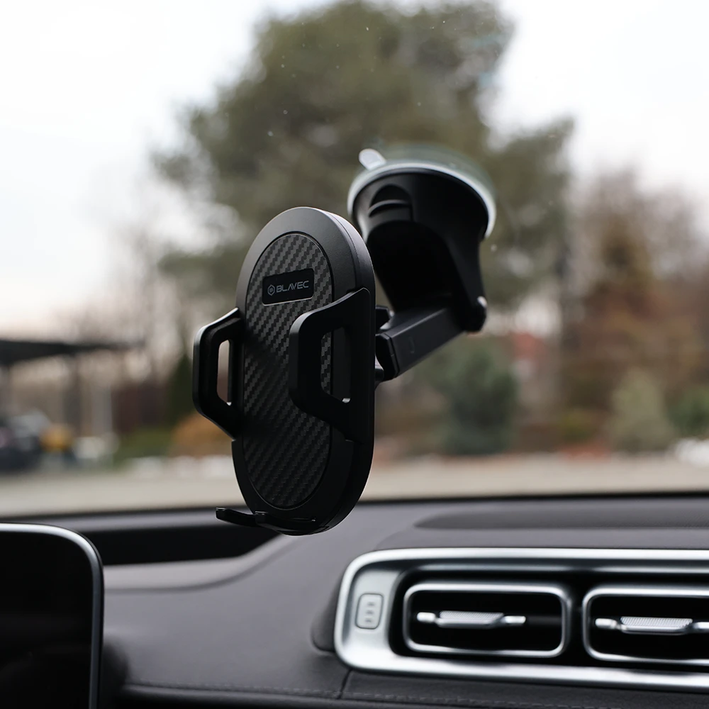 Blavec Car holder BH-20 to windshield (BH20-WSB) juodos spalvos