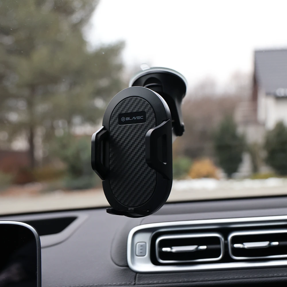 Blavec Car holder BH-20 to windshield (BH20-WSB) juodos spalvos
