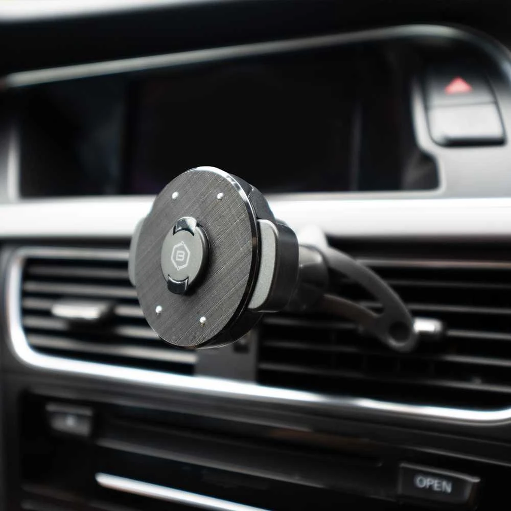Riposo Blavec laikiklis automobilinis BH-15 Quick Lock Magsafe (BH15-QLMAVB) juodos spalvos
