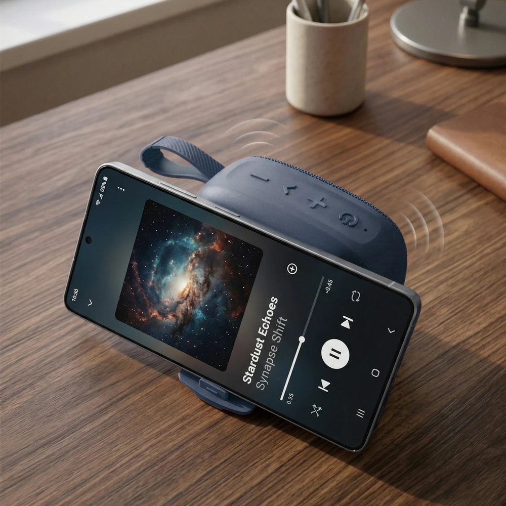 Blavec Nešiojama kolonėlė Bluetooth TWS WS-06 Go Play – 6W (WS06-N) navy mėlynas