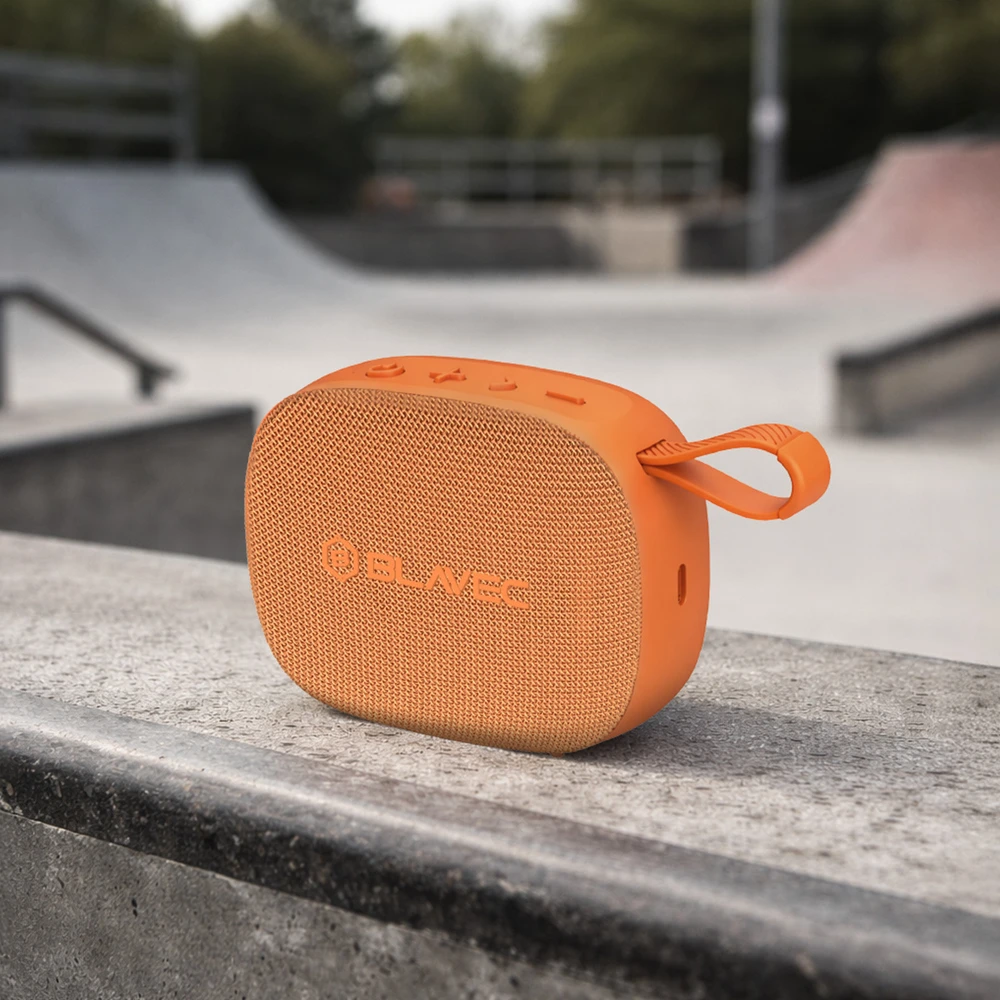 Blavec Nešiojama Bluetooth TWS kolonėlė WS-06 Go Play – 6W (WS06-O) kosminė oranžinė