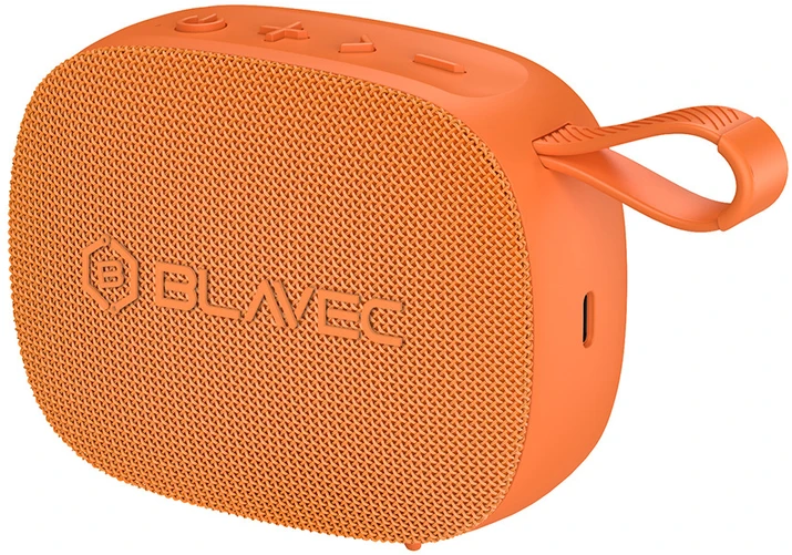 Blavec Nešiojama Bluetooth TWS kolonėlė WS-06 Go Play – 6W (WS06-O) kosminė oranžinė