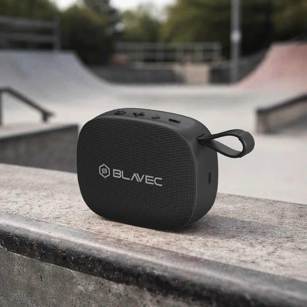 Blavec Nešiojama kolonėlė Bluetooth TWS WS-06 Go Play – 6W (WS06-B) juodos spalvos