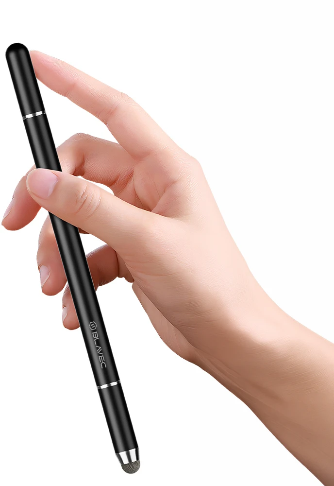 Blavec pasyvus rašiklis Pen Stylus BPS-01 universalus 3in1 (BPS01-UB) juodos spalvos
