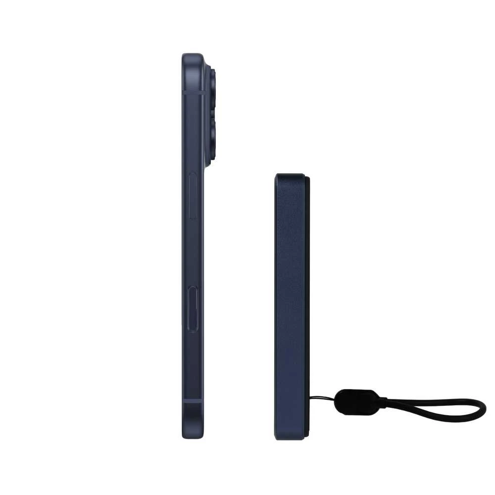 Blavec išorinė baterija 10000mAh BJ-03 Slim 13,5 mm – C tipo – 22,5 W magnetinė „Magsafe 3 in 1“ (PBBJ03-MC10N) mėlynos spalvos aliuminis