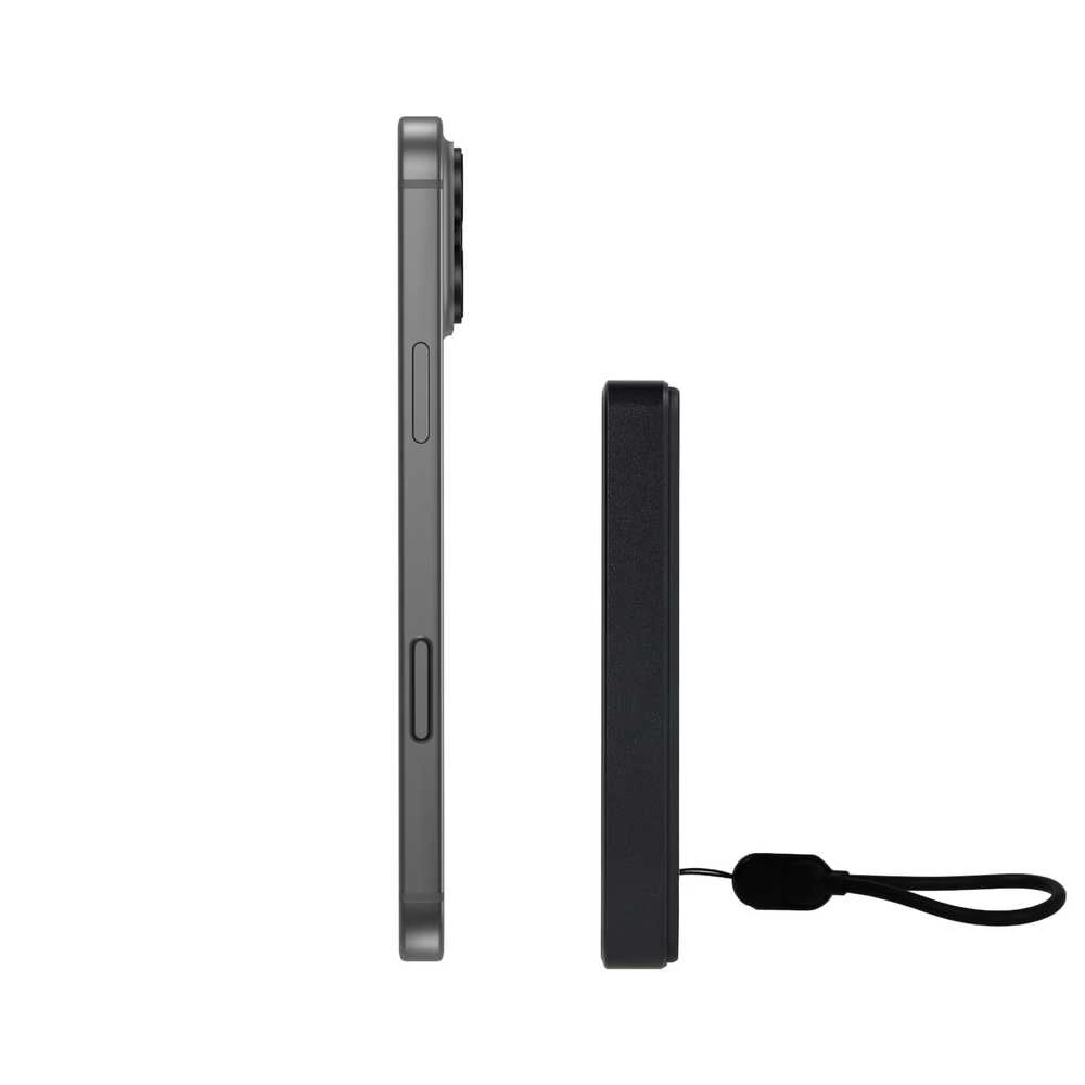 Blavec Power Bank 10000mAh BJ-03 Slim 13,5mm – Type C – 22,5W magnetic Magsafe 3 in 1 (PBBJ03-MC10B) juodos spalvos aluminum