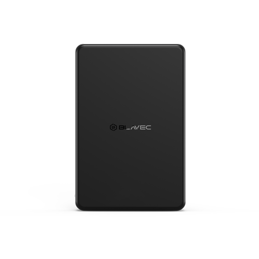 Blavec Power Bank 10000mAh BJ-05 Ultra Fast 16mm – Type C – Qi2.2 25W + PD 45W magnetic induction Magsafe 2 in 1 (PBBJ05-QI22MC10B) juodas