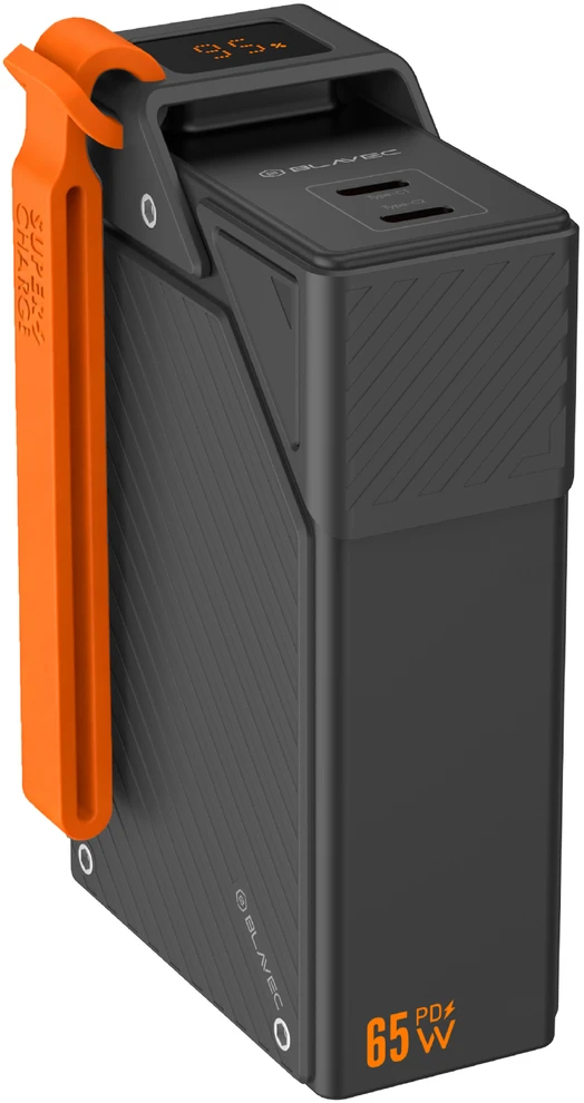 Blavec Power Bank 20000mAh BJ-50 Tytan 65W – 2x Type-C (PBBJ50A) juodos spalvos
