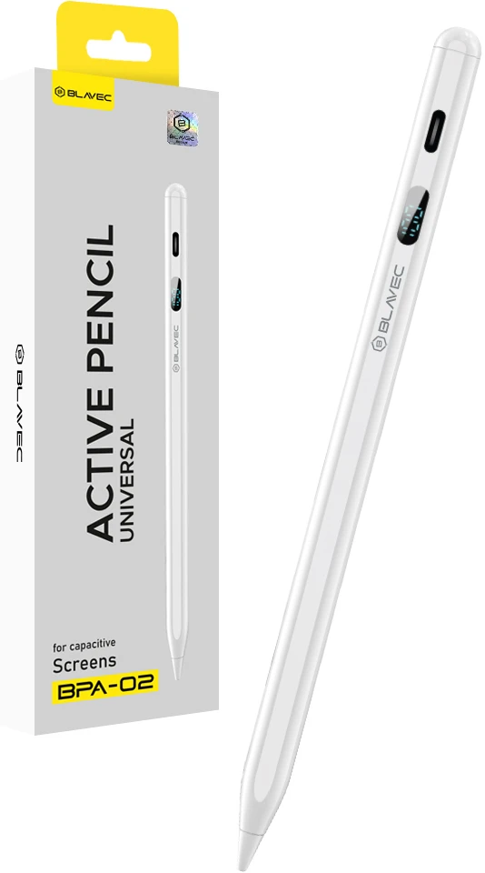 Blavec Talpinis rašiklis Pen Active BPA-02 universalus (SPBPA02-UW) baltos spalvos