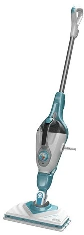 Black & Decker BLD Juodas & Decker BHSM166DSM garinis valytuvas Garinis grindų šepetys 0,5 L 1600 W Vandens spalva, Balta