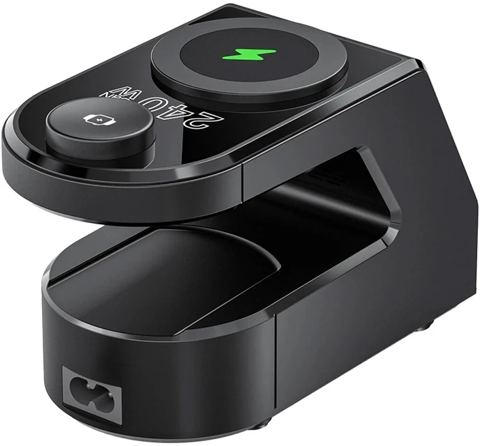 Blitzwolf BW-FW10 žadintuvas su įkrovikliu 2xUSB-A, 4xUSB-C, 240W