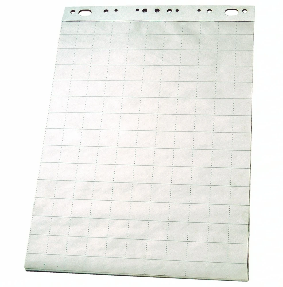 Bloknotas konferencijų stovui 65x100cm 50 lapų langeliais Esselte