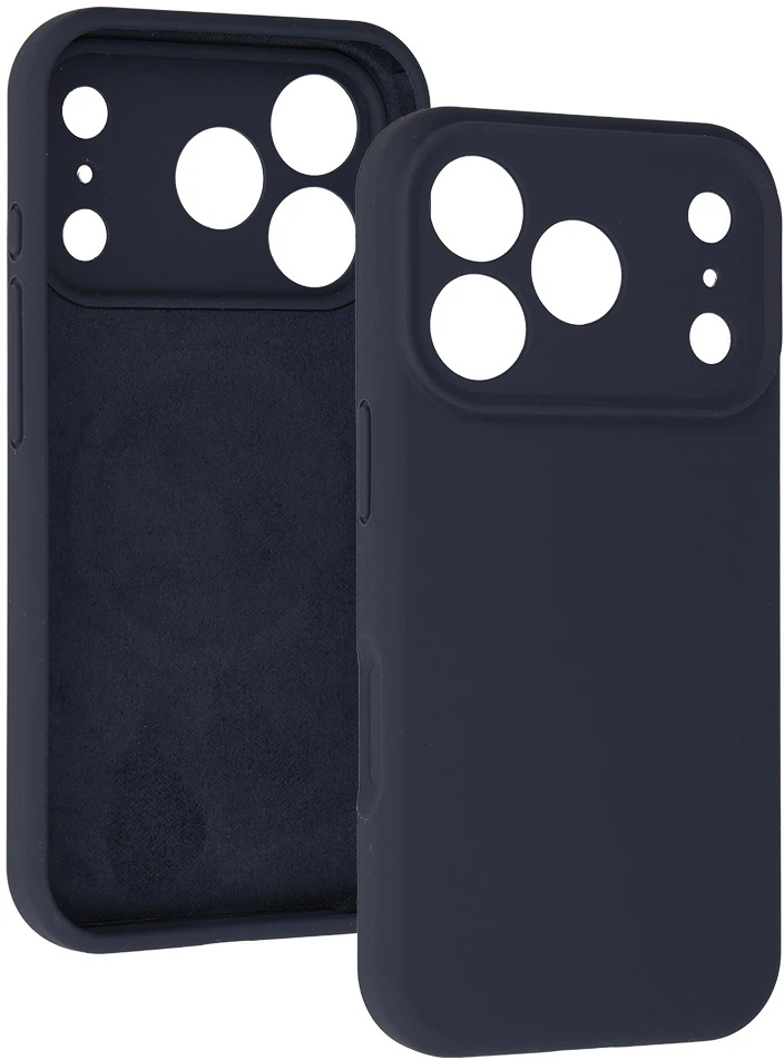 Fusion Accessories MagColor Pure dėklas skirtas iPhone 17 Pro Max tamsiai mėlynas