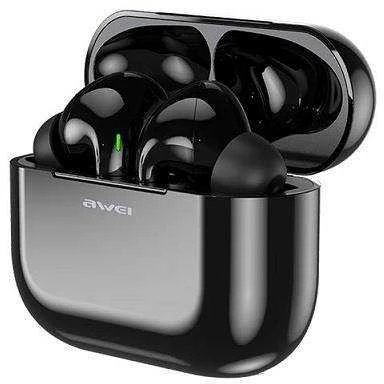 AWEI Bluetooth 5.0 T29 TWS ausinės + docking station juodos spalvos