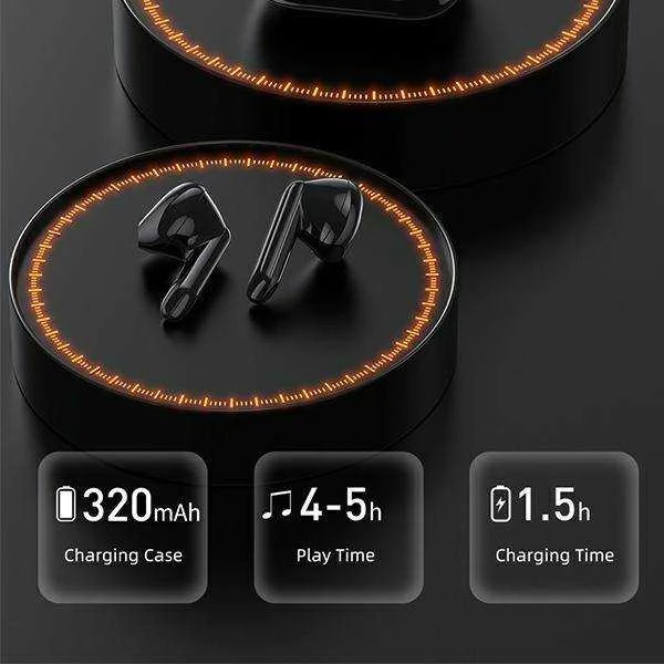 AWEI Bluetooth 5.1 T36 TWS ausinės + docking station baltos spalvos