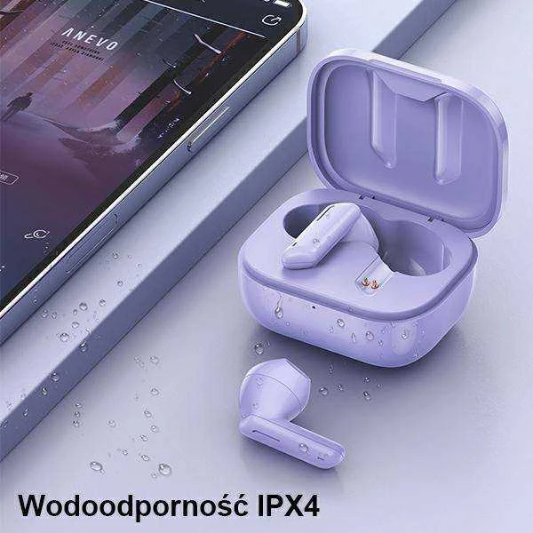 AWEI Bluetooth 5.1 T36 TWS ausinės + docking station žalios spalvos
