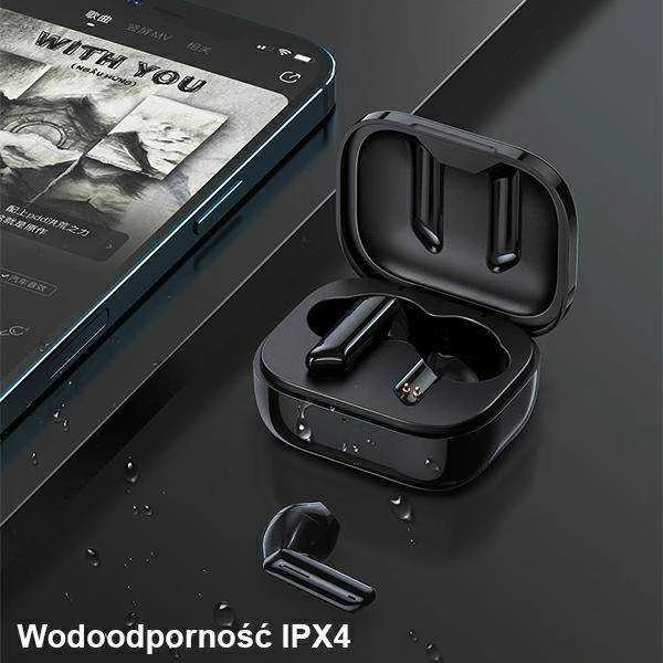 AWEI Bluetooth 5.1 T36 TWS ausinės + docking station juodos spalvos