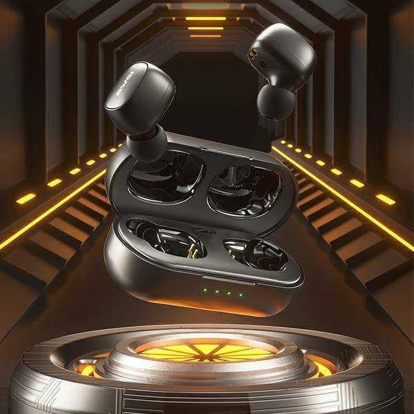 AWEI Bluetooth 5.1 T13 Pro TWS ausinės + docking station juodos spalvos