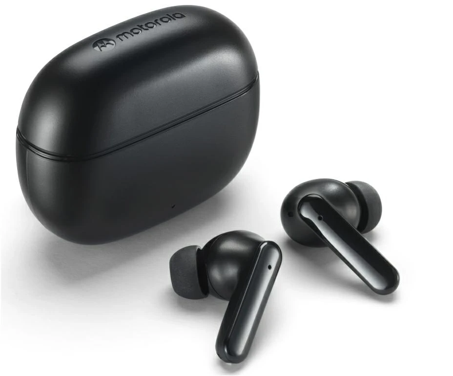 Bluetooth ausinės Motorola Moto Buds 125 juodos spalvos