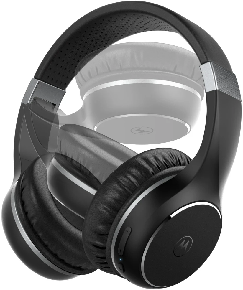 Motorola | Ausinės | Moto XT220 | Over-Ear Over-Ear | Bluetooth | Su mikrofonu | Bluetooth | Juodas | Belaidės