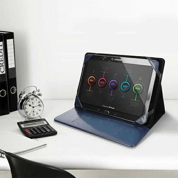 Dėklas Blun universalus na tablet 7″ UNT mėlynos spalvos