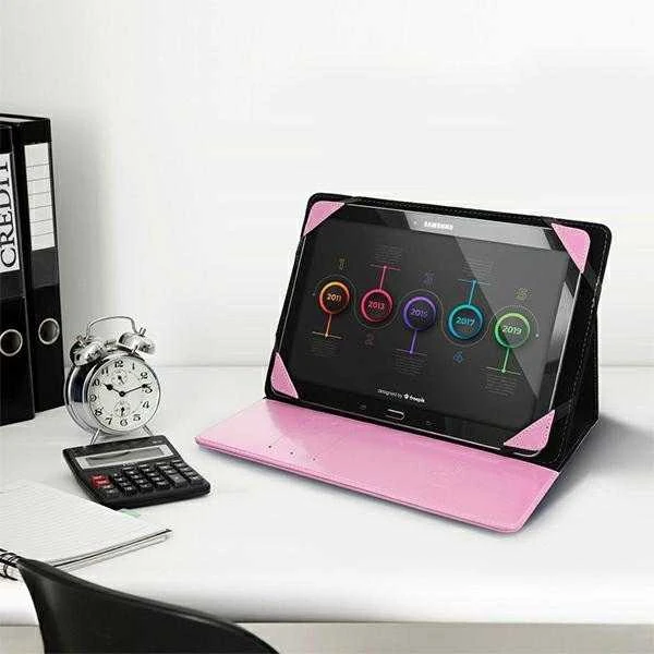 Dėklas Blun universalus na tablet 7″ UNTrožinės spalvos