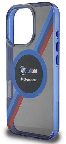 BMW Motosport IML Circle MagSafe Case Apple iPhone 16 Pro Max - dėklas telefonui juodos spalvos