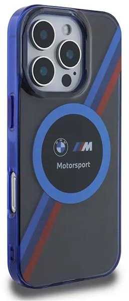 BMW Motosport IML Circle MagSafe Case Apple iPhone 16 Pro Max - dėklas telefonui juodos spalvos
