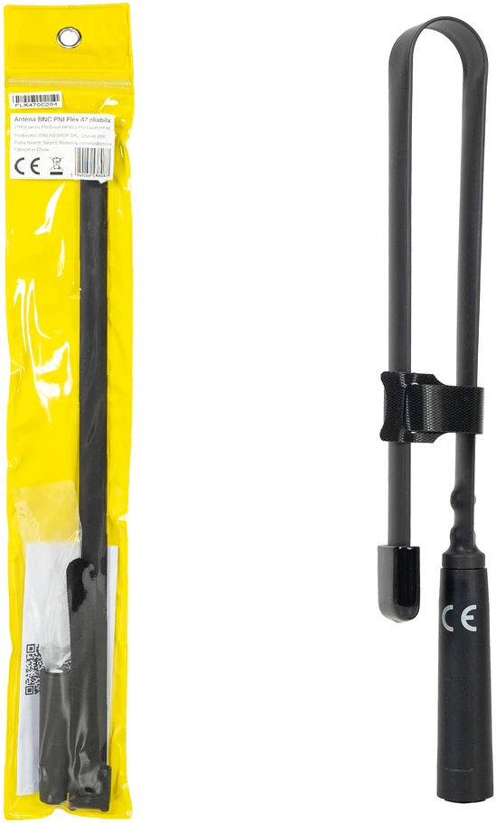 BNC antena PNI Flex 47 lanksti, 27MHz, 47 cm, skirta PNI Escort HP 82 ir PNI Escort HP 62