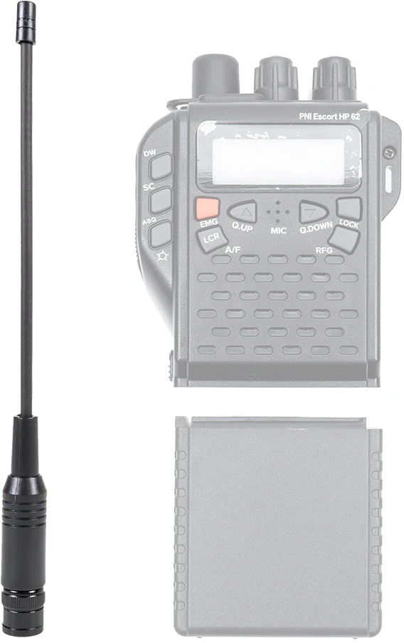 BNC antena, skirta PNI Escort HP 62, 20 cm