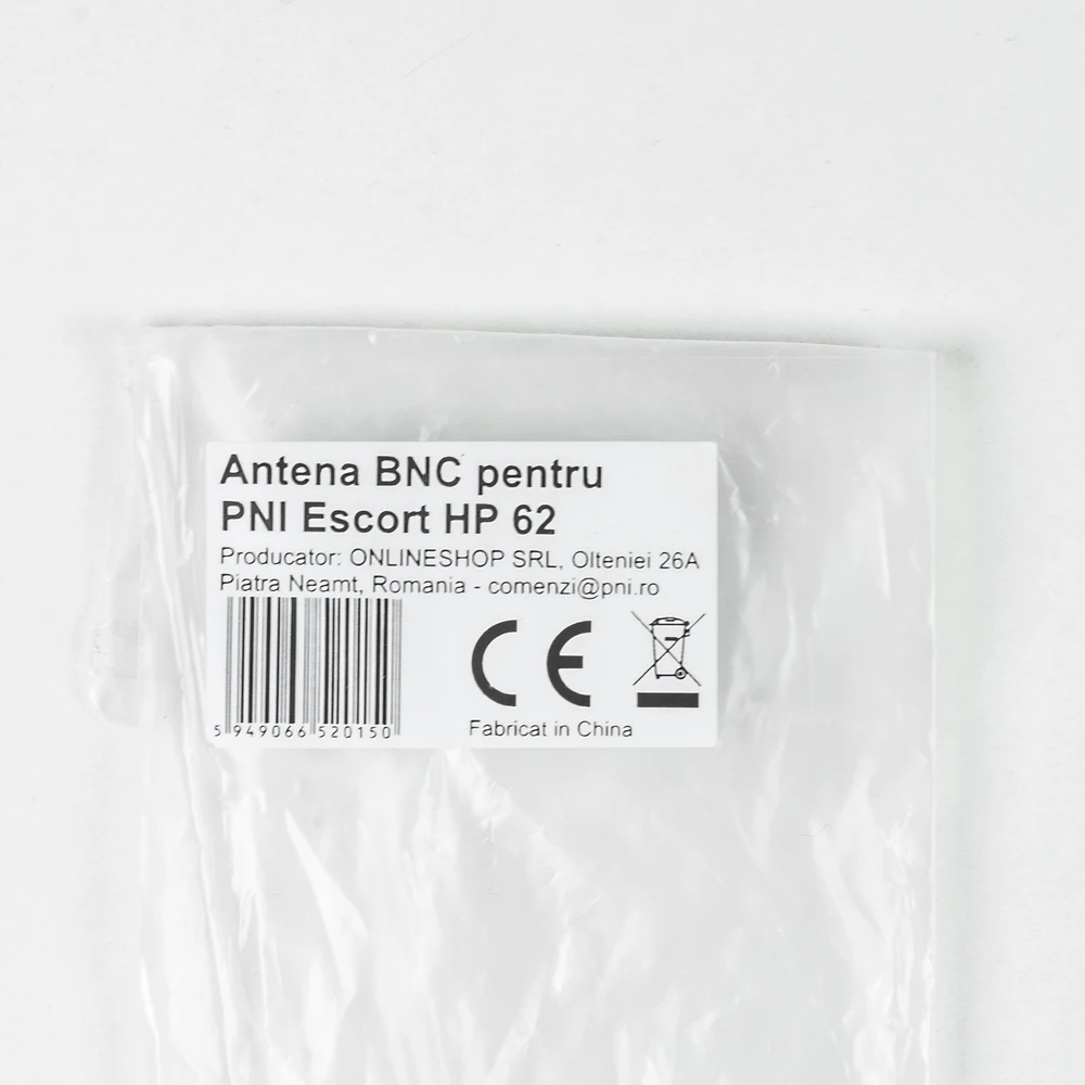 BNC antena, skirta PNI Escort HP 62, 20 cm