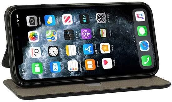Book Vennus Elegance dėklas skirtas Motorola Moto G100/Edge S juodos spalvos