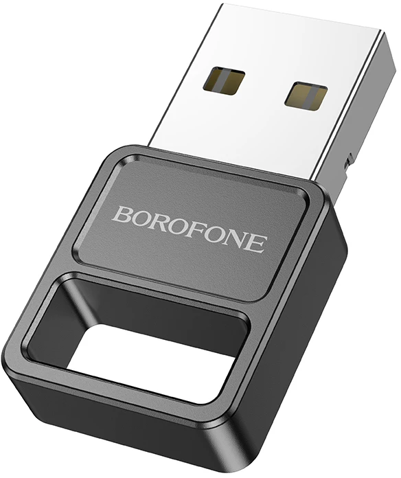 Bluetooth adapteris Borofone DH8 Bluetooth 5.1 juodas